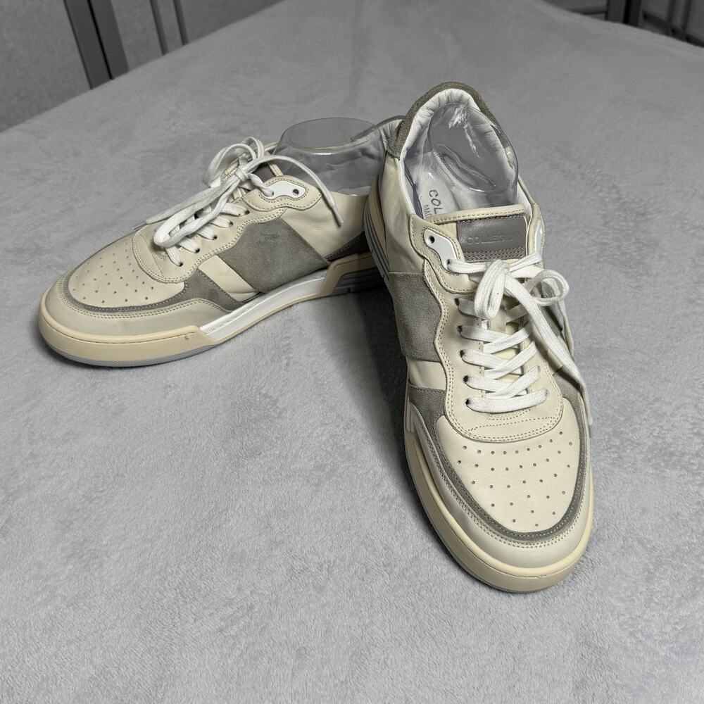 Collegium Luxury Low Top Sneakers - Mens EU 43 US 10 Made In Italy - Light Wear